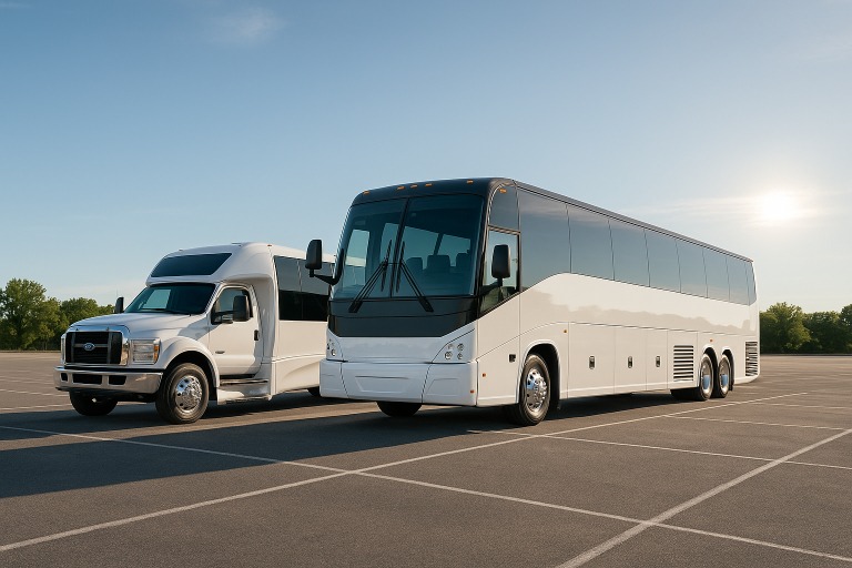 Charter Bus in Pharr