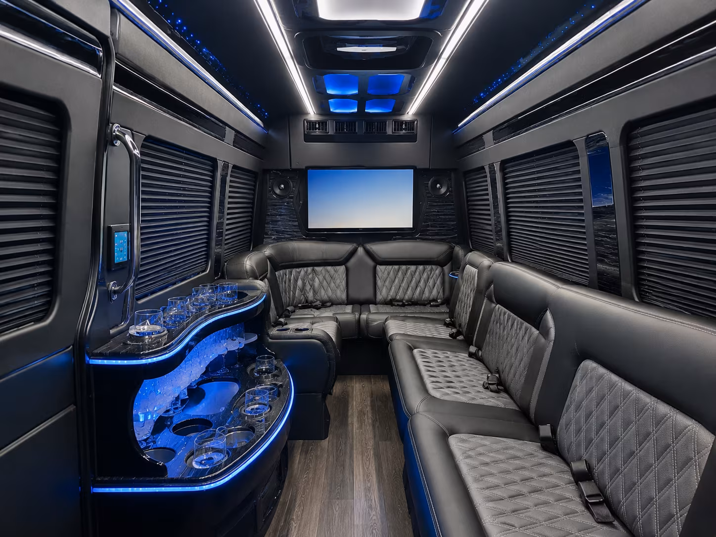group transportation to bert ogden arena and mcallen performing arts center