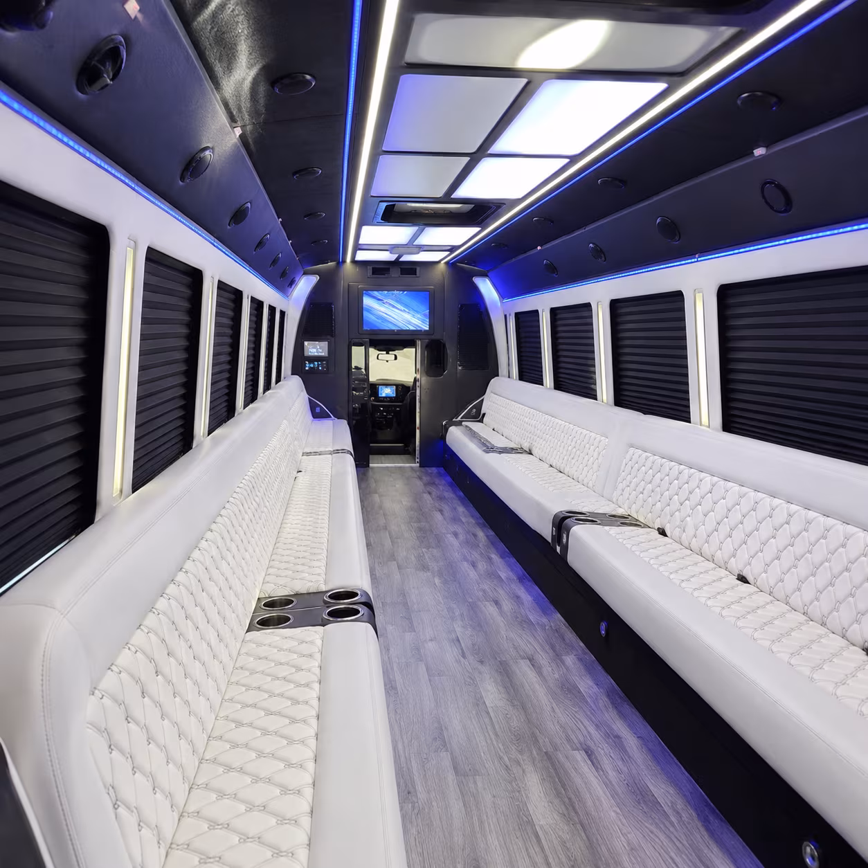 party buses for pharr bridal parties heading to mcallen venues