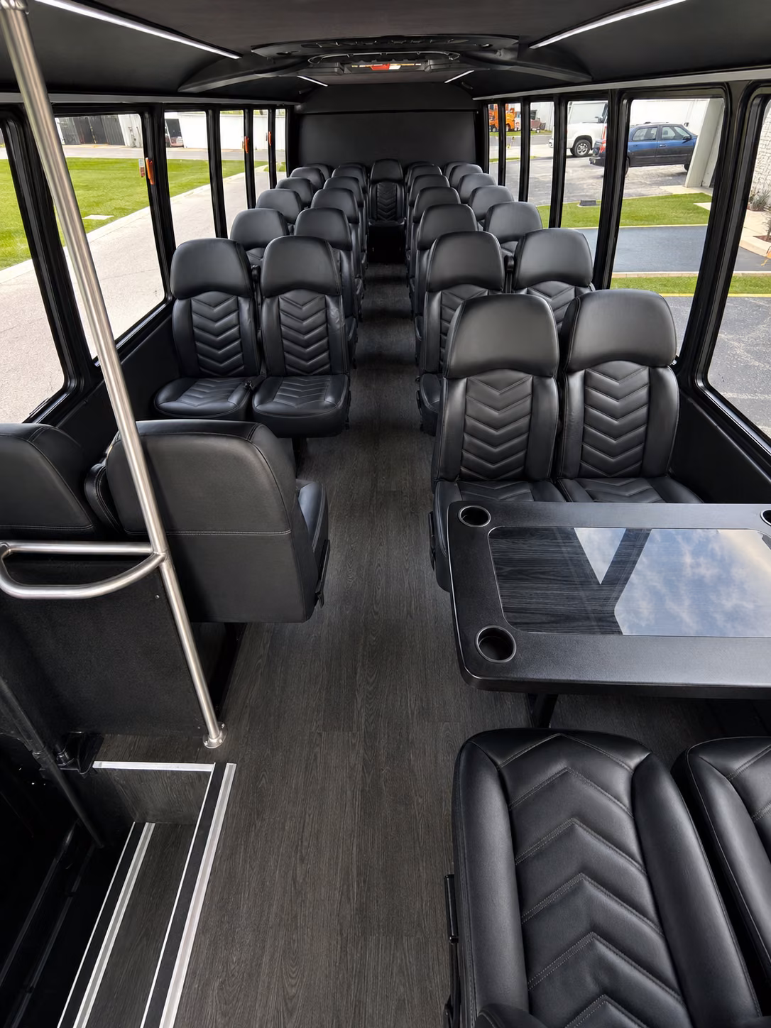 pharr wine tour brewery transportation onboard seating